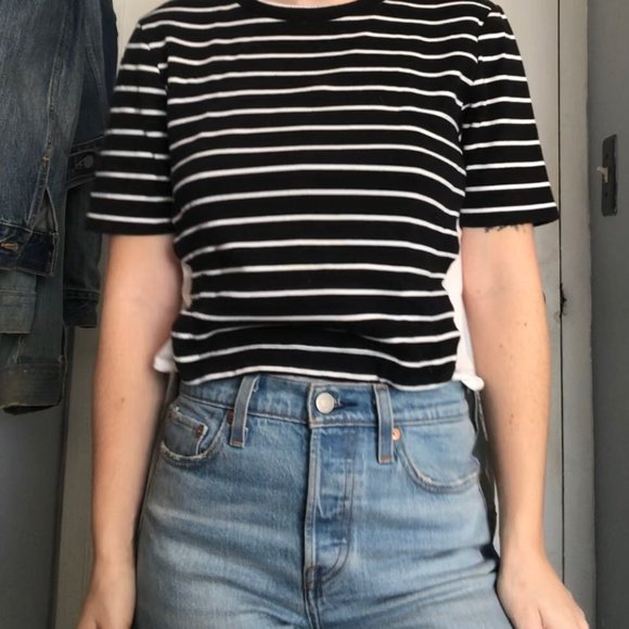 Layered Look English Factory Striped Shirt - Picture 4 of 9